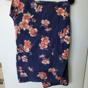 Style & Co Floral Jeans